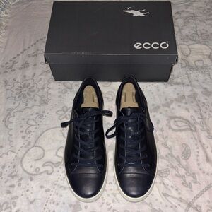 New Ecco Soft City Sneakers Shoes Night Sky Size 11